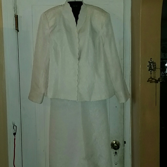 Ivory suit