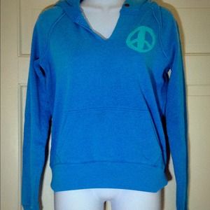 Cozy Blue VS Pink Hoodie