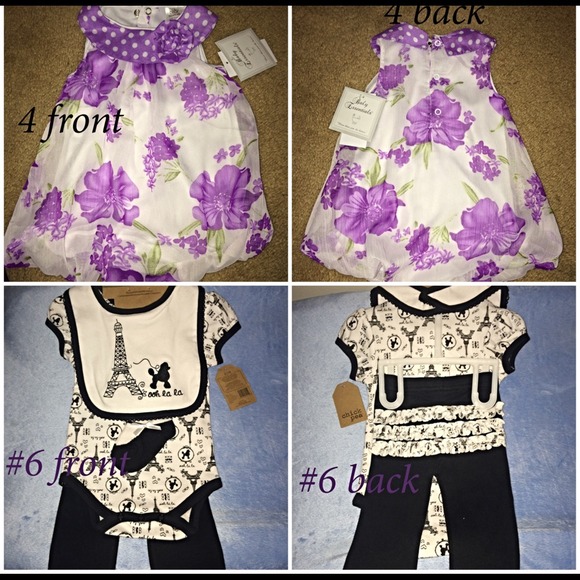 BRAND NEW baby girl clothes