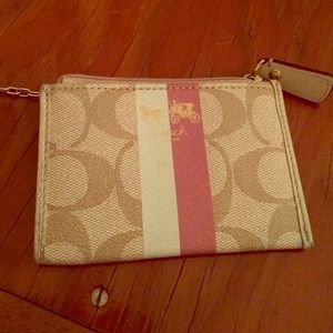 Coach coin wallet