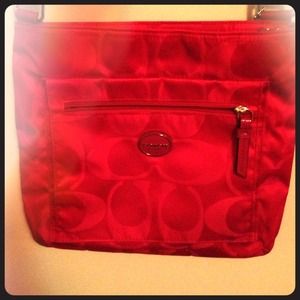 Coach over shoulder bag