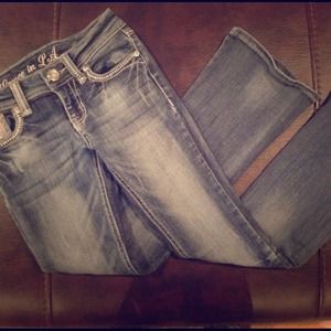 Little Girl's Grace in LA size 10 Dark Wash Jeans