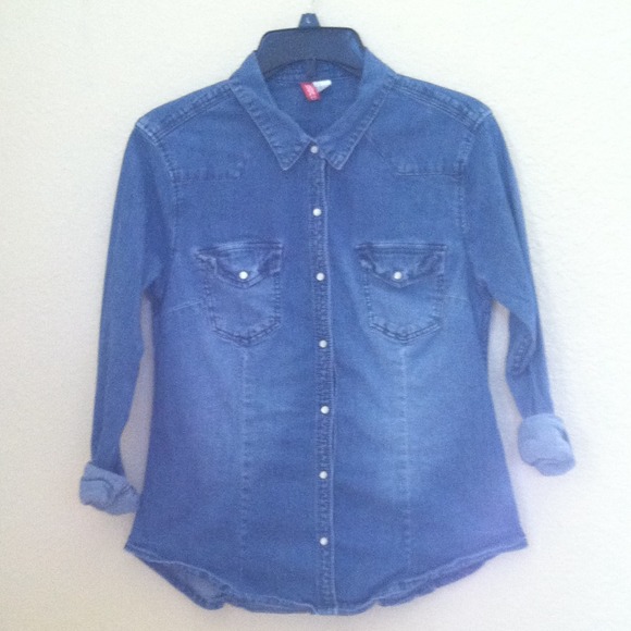Denim Button Up