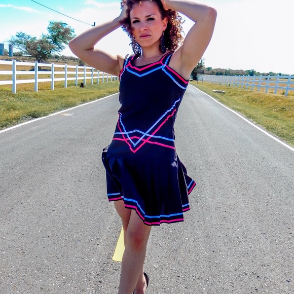 Cheerleader A-Line Mini Dress