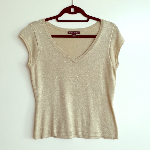 Banana Republic  gold top. - Picture 1 of 3
