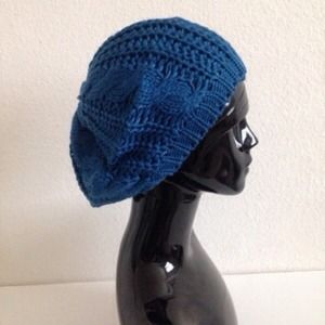 Blue Sunshine Slouchy Beanie