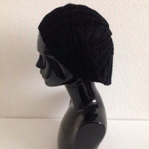 Black Love slouchy Beanie