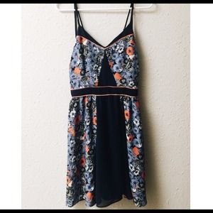 Lauren Conrad graphic floral print dress