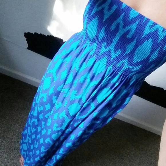 Blue Maxi Dress