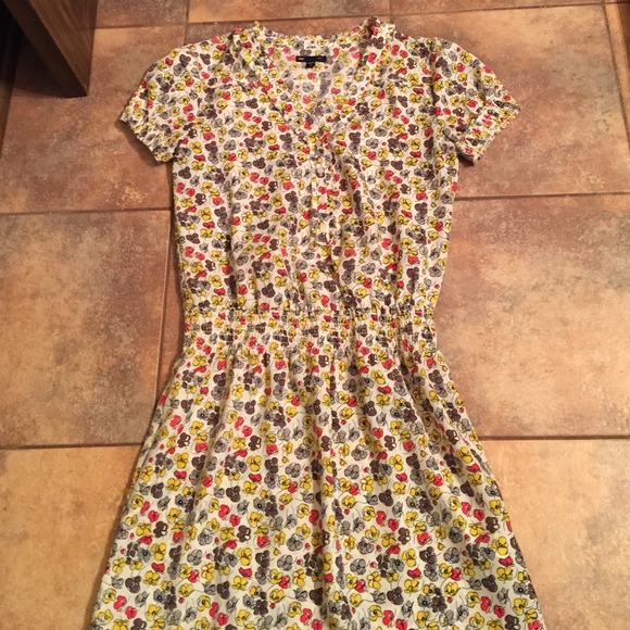 Gap Flower Print Sheer dress