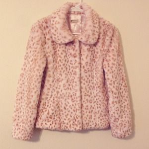 LEOPARD fur jacket