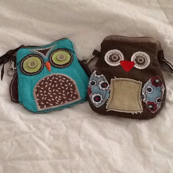 2-Thirty one owl coin purses