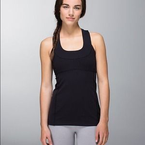 Lululemon scoop neck mesh t back workout tank