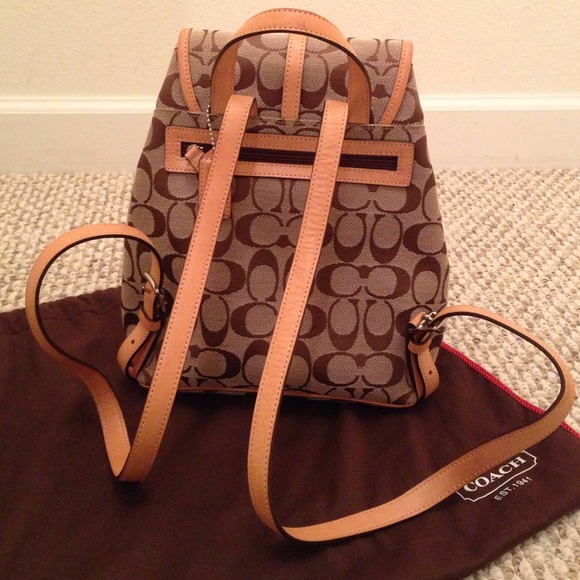 COACH classic small backpack
