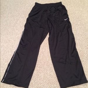 Mens Nike black athletic pants