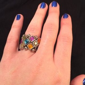 Adjustable fashion ring