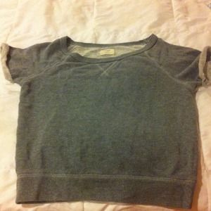 Shorts sleeve Aerie sweatshirt