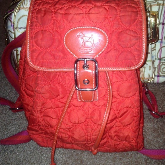 Awesome rare coach backpack