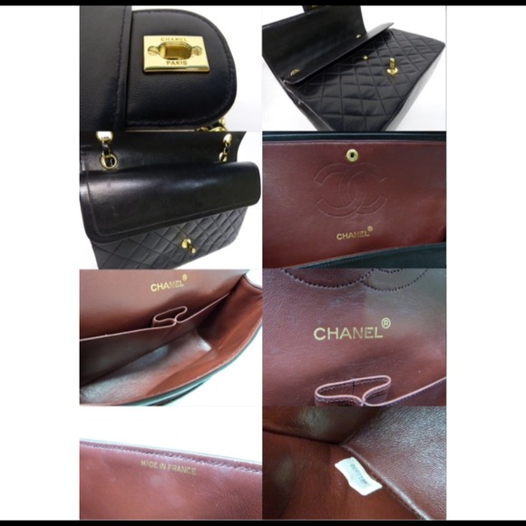 🎉SOLD🎉Auth/Vintage Black Chanel Lamb Skin Purse - Picture 4 of 4
