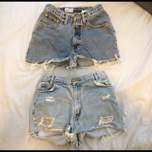 High waisted shorts (2)