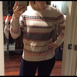 JCrew NWT Warmspun Fair Isle Sweater