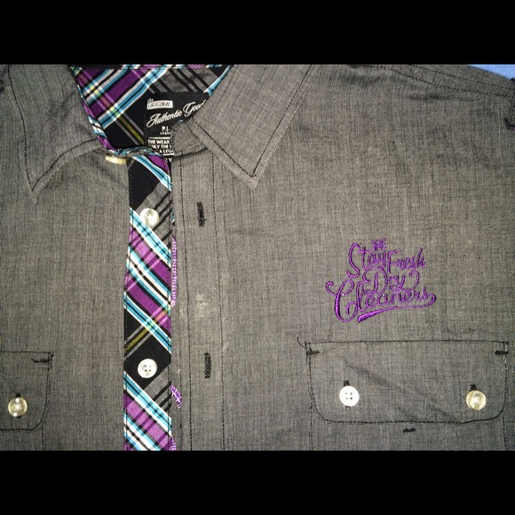 Men's button shirt by PJ mark - Picture 1 of 3