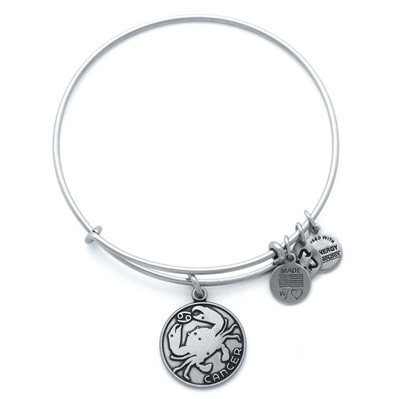 🎅🚫SOLD🚫🎅Alex and Ani zodiac cancer bangle - Picture 1 of 1