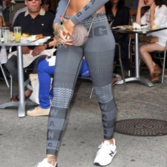 alexander wang x hm tights