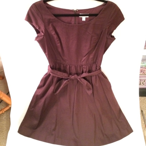Issac Mizrahi for Target brown cocktail dress