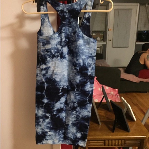 Bebe tye dye dress