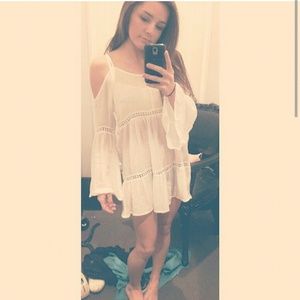 Off the shoulder strap dress