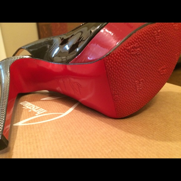 Christian Louboutin Lady Peep Sling 150mm - Picture 2 of 4