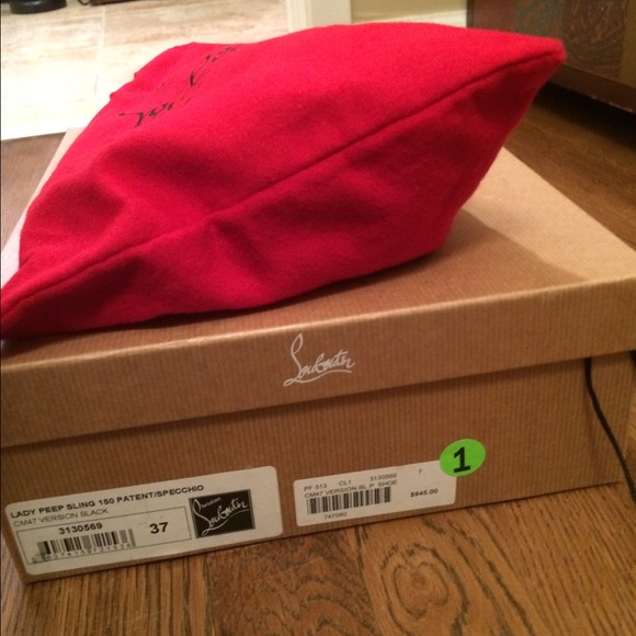 Christian Louboutin Lady Peep Sling 150mm - Picture 3 of 4