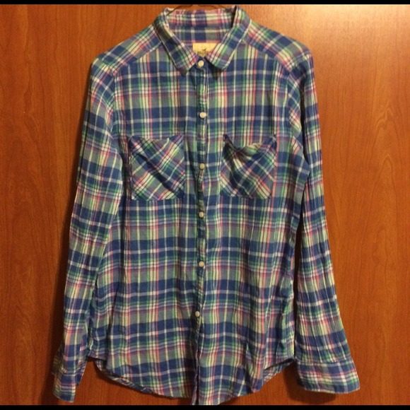 Plaid Hollister Shirt