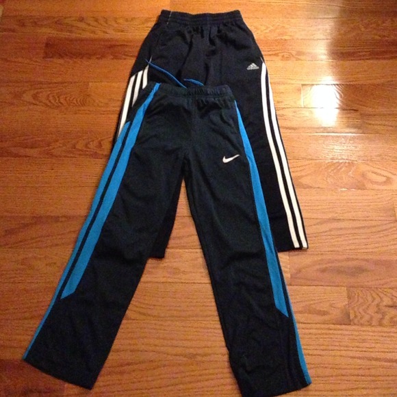 🌀SOLD🌀Boys Nike and Adidas track pants