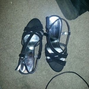 Sparkly 4 inch heels