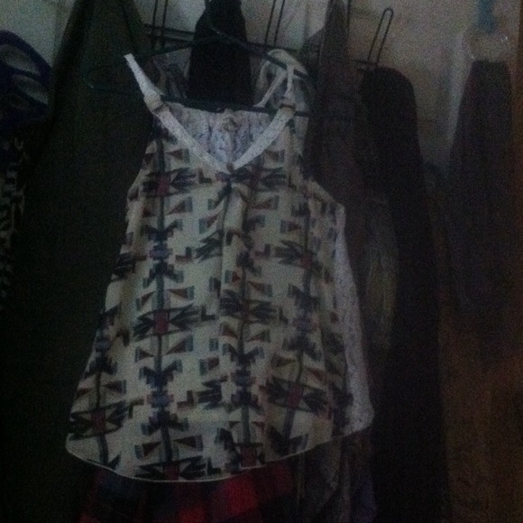 Tank style top junior size medium