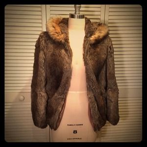 Rabbit Fur Coat