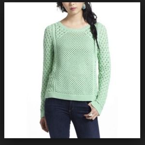 Lightweight Sweater - Anthropologie Teal Knit