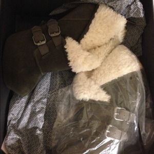 H by Halston Suede Booties