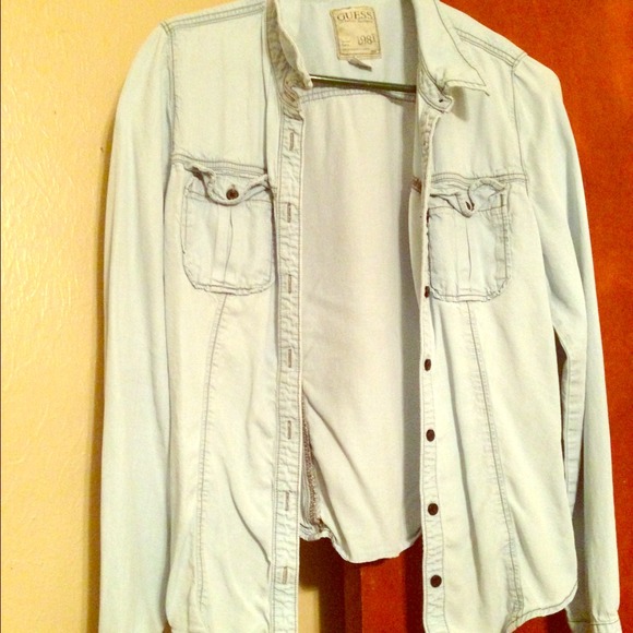 Guess Light denim shirt