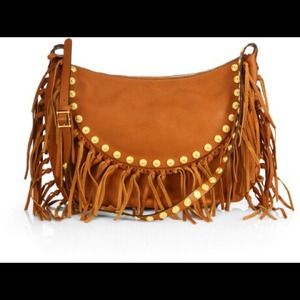 SOLD🎉🎉🎉Valentino Hobo Fringe Bag