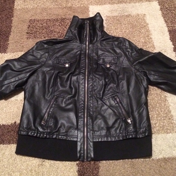Leather jacket