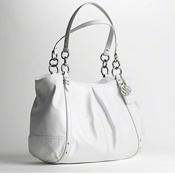 Authentic Coach patent leather Alexandra tote - Picture 1 of 4