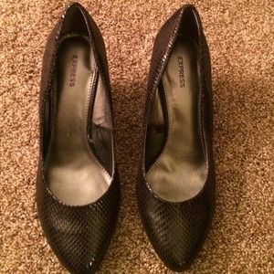 Never been warn wedge heels