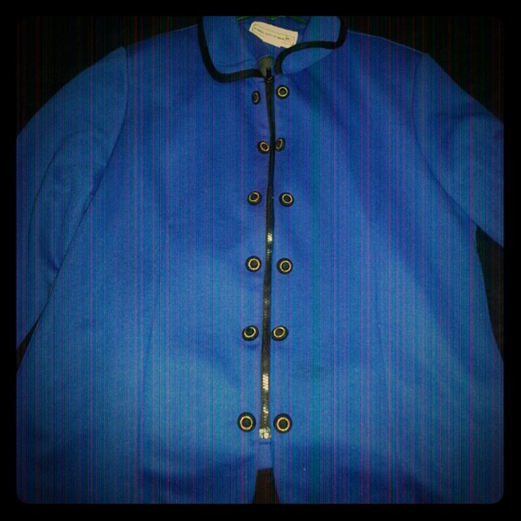 Royal blue blazer