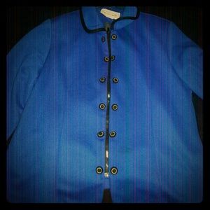 Royal blue blazer