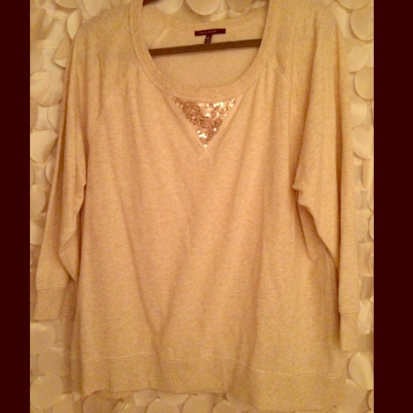 Gold Sequin Sweatshirt