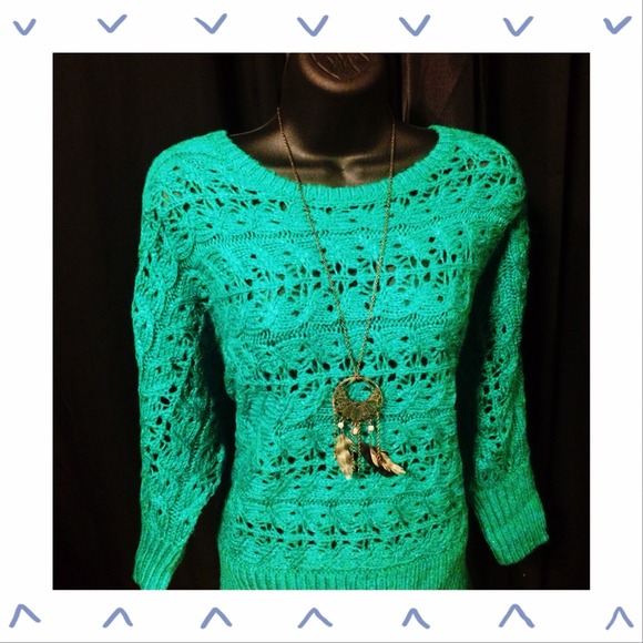 ❄️ Kelly Green Knit Sweater ❄️