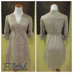 / H&M / Gray Cotton Tunic